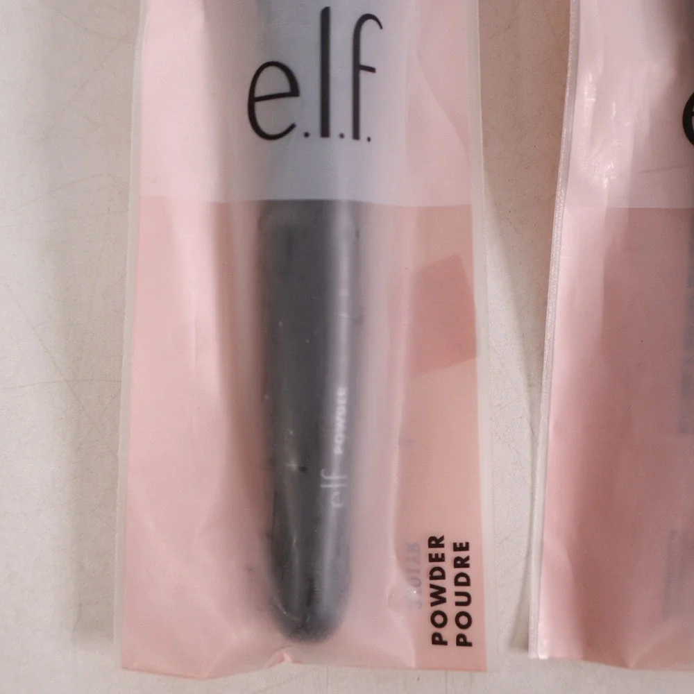 3 PACK e.l.f. Powder Brush, Vegan Makeup Tool, Flawlessly Contours & Sculpts
